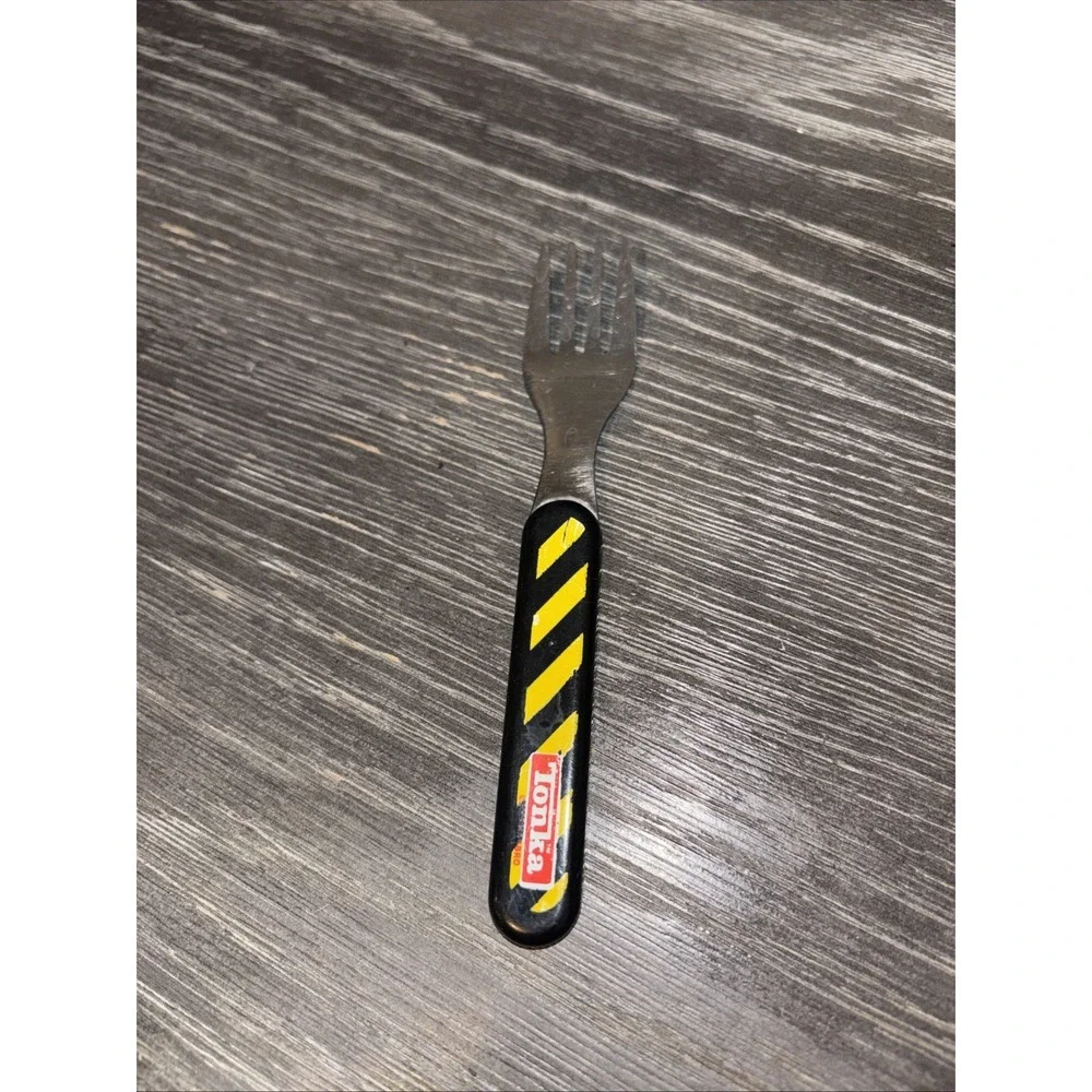 Vintage 2003 Tonka Kids Fork Silverware VHTF Stainless Steel